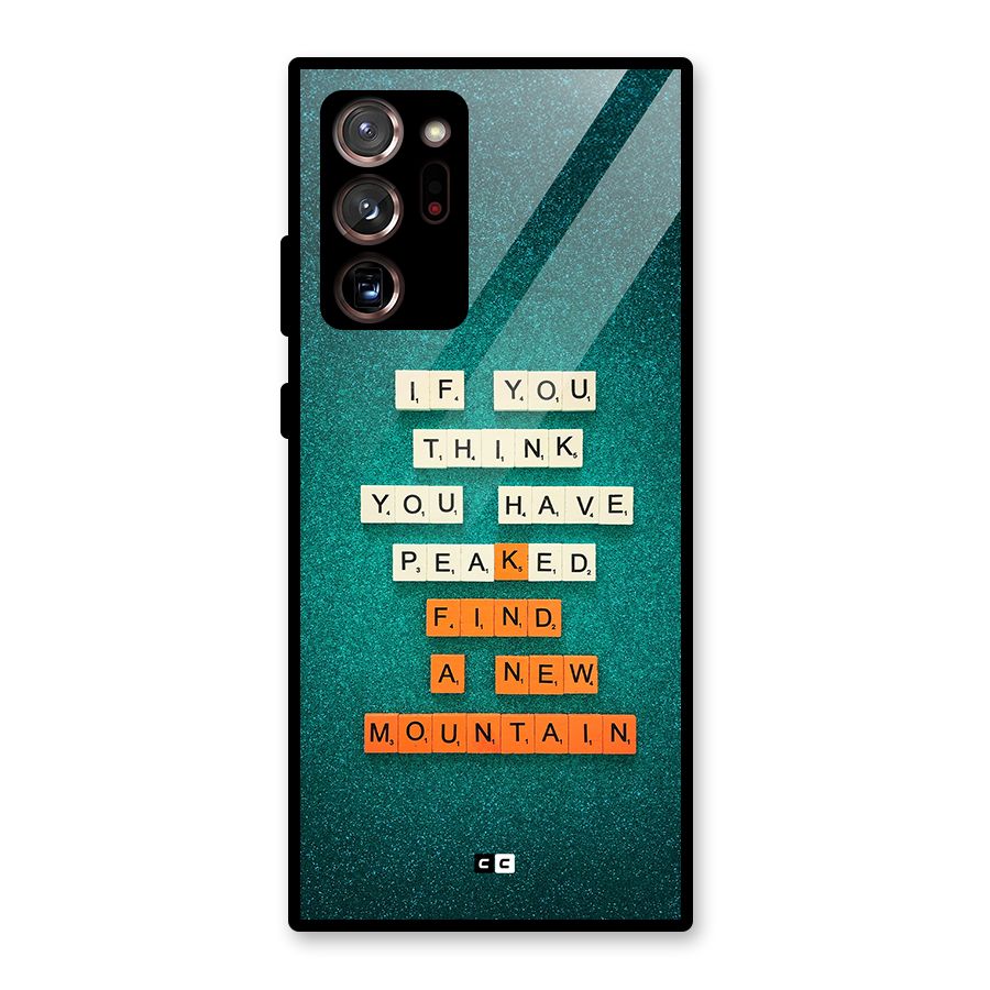 New Mountain Glass Back Case for Galaxy Note 20 Ultra 5G