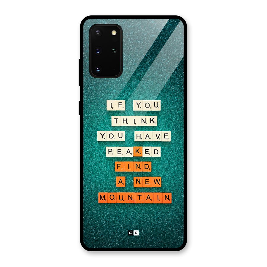 New Mountain Glass Back Case for Galaxy S20 Plus