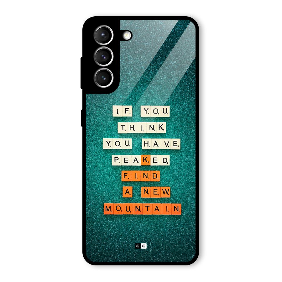 New Mountain Glass Back Case for Galaxy S21 5G