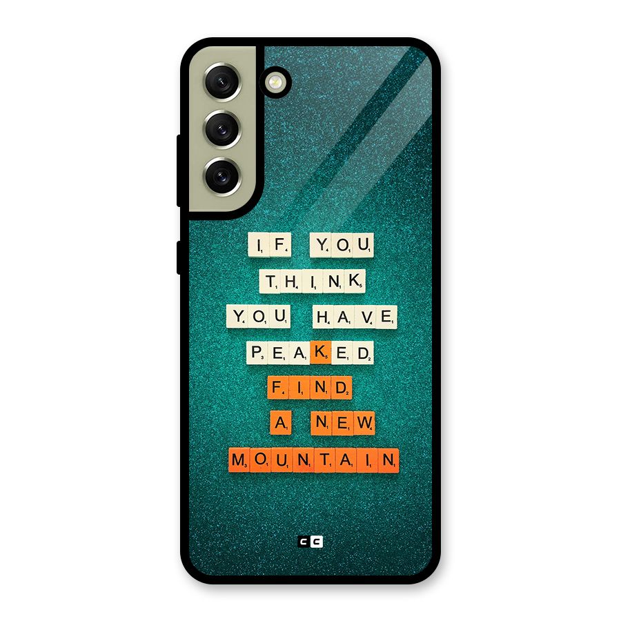 New Mountain Glass Back Case for Galaxy S21 FE 5G