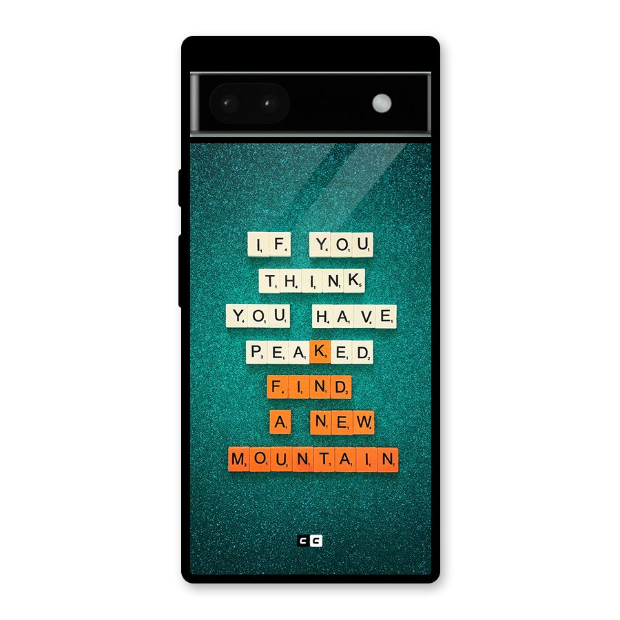 New Mountain Glass Back Case for Google Pixel 6a