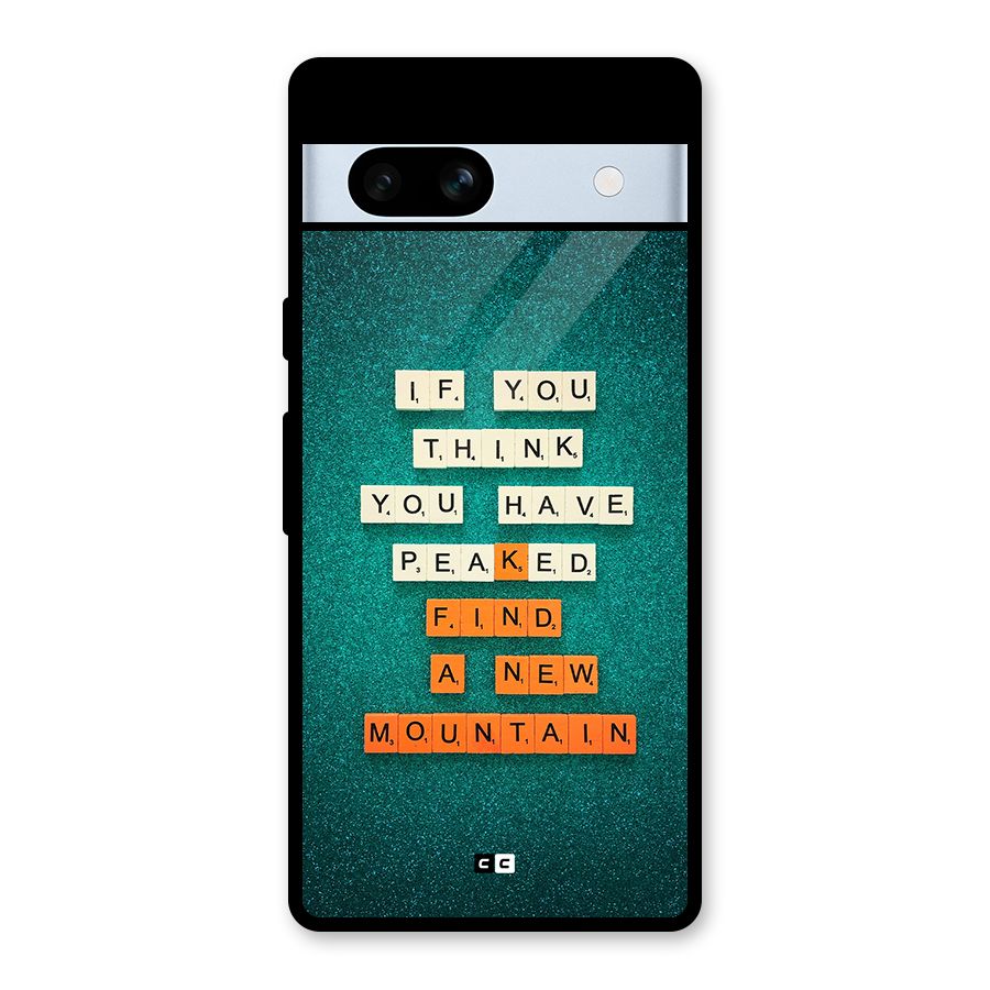 New Mountain Glass Back Case for Google Pixel 7a