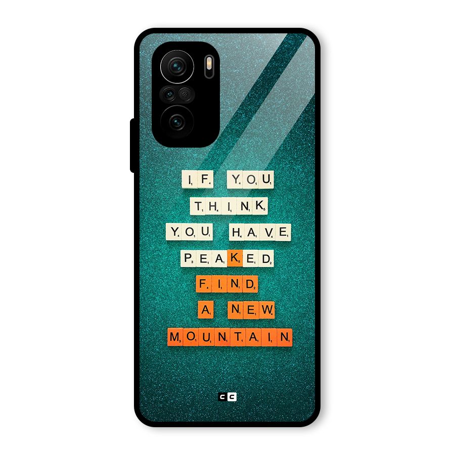 New Mountain Glass Back Case for Mi 11X Pro