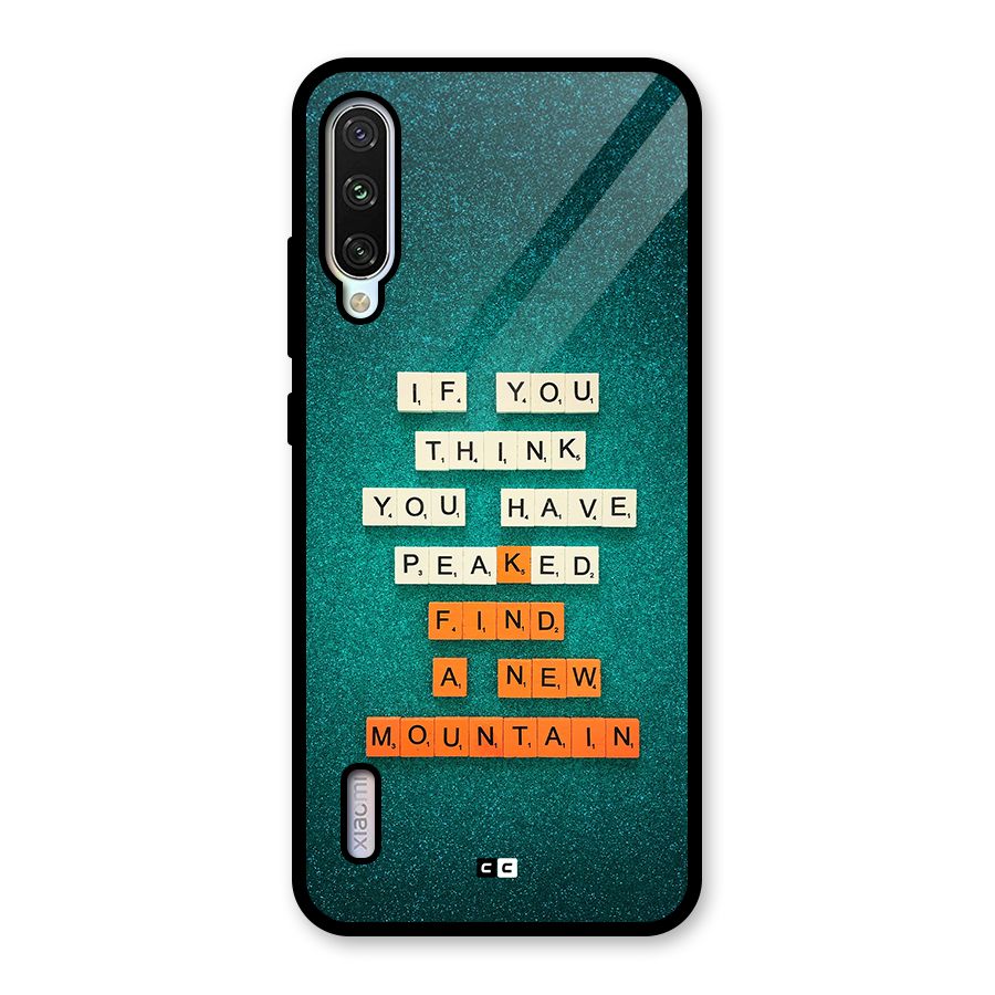 New Mountain Glass Back Case for Mi A3