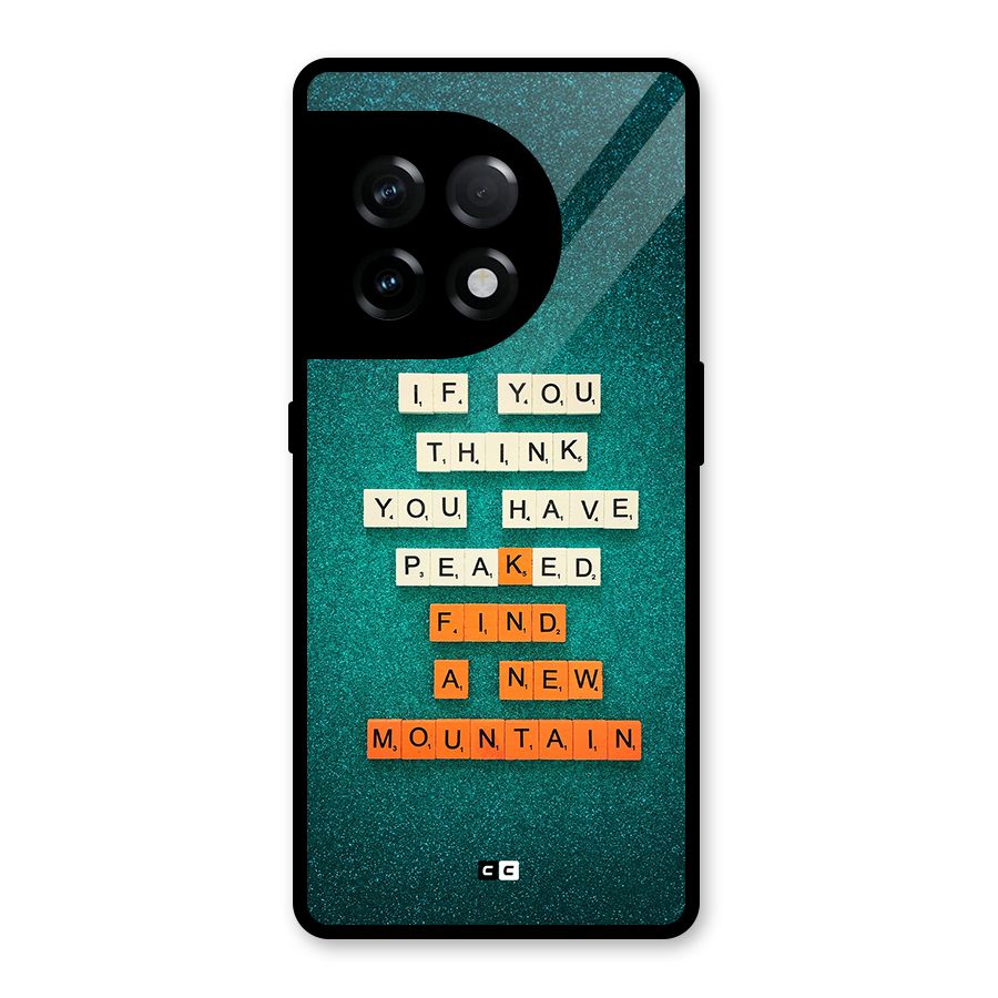 New Mountain Glass Back Case for OnePlus 11R