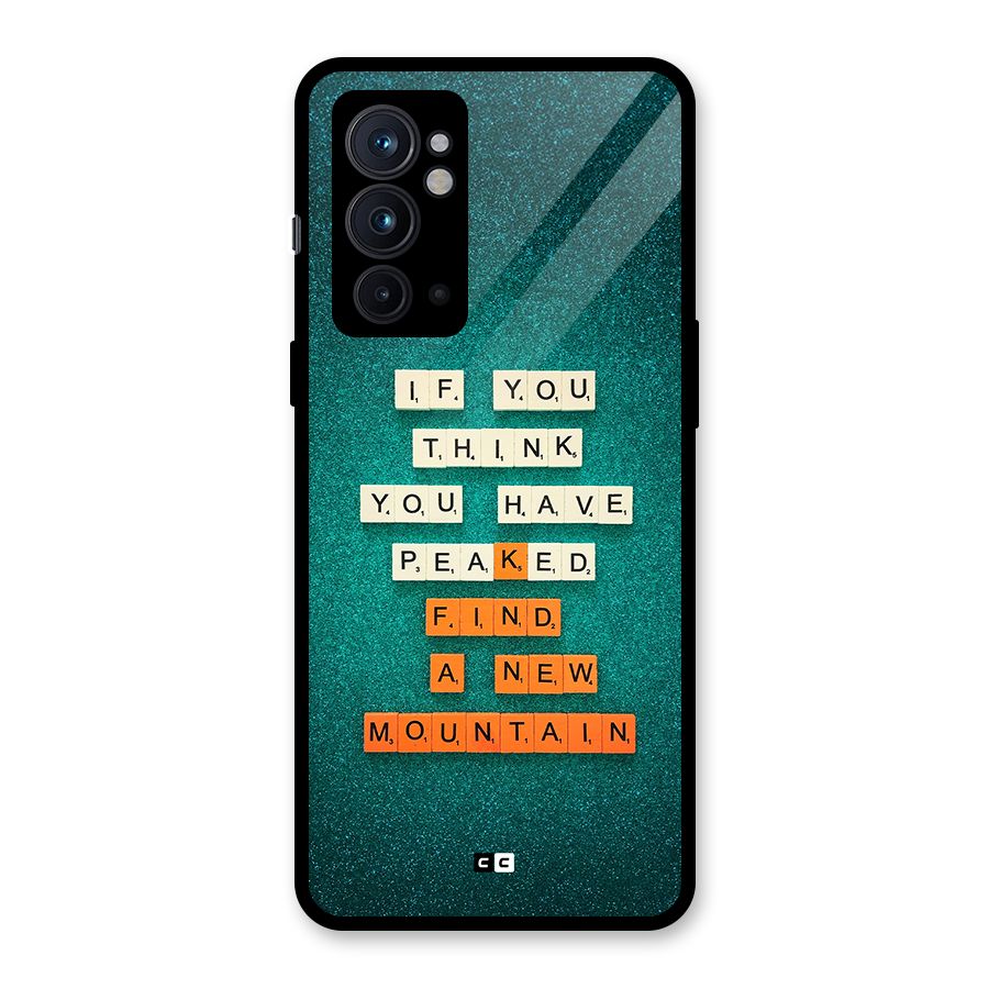 New Mountain Glass Back Case for OnePlus 9RT 5G