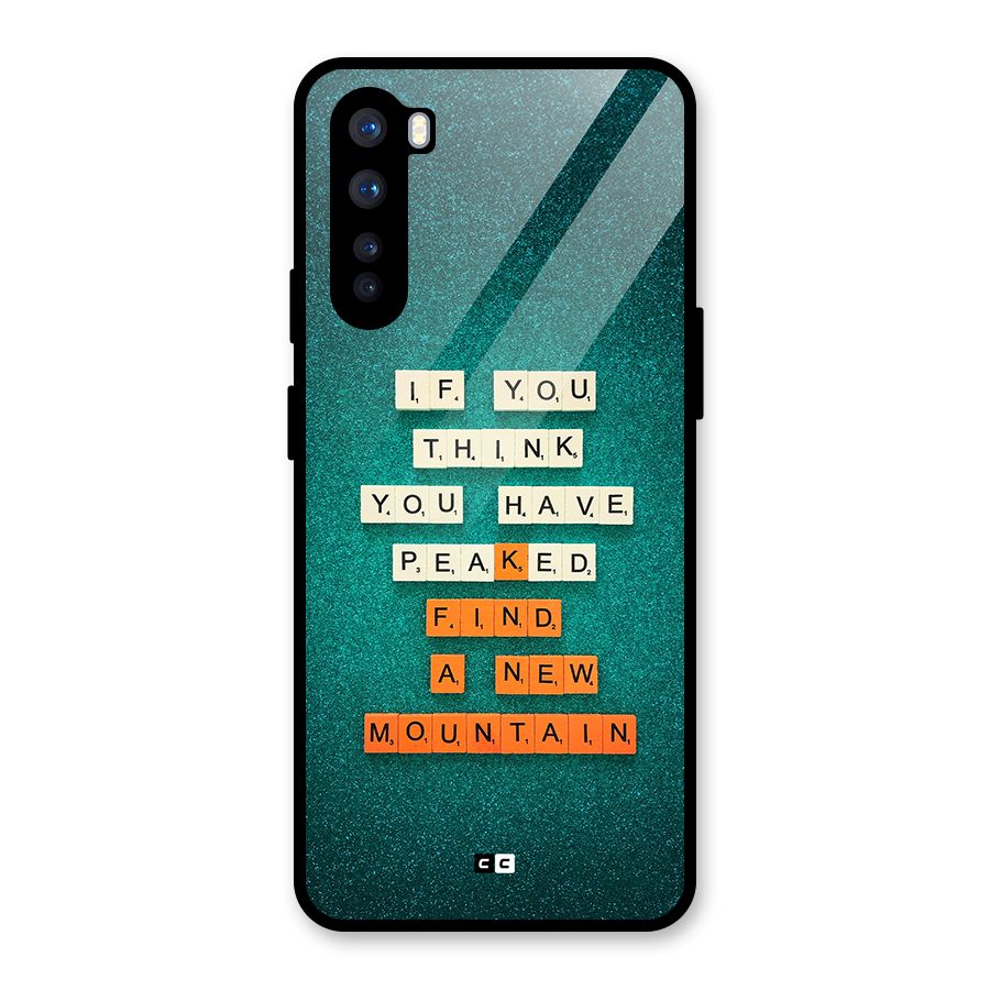 New Mountain Glass Back Case for OnePlus Nord