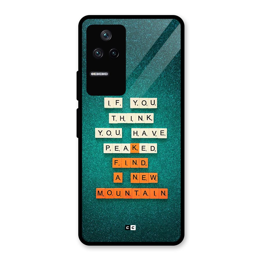 New Mountain Glass Back Case for Poco F4 5G