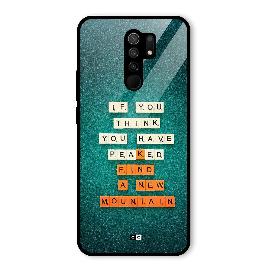 New Mountain Glass Back Case for Poco M2