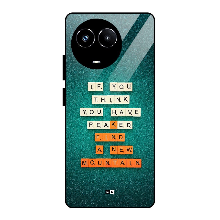 New Mountain Glass Back Case for Realme 11X