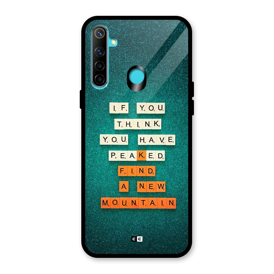 New Mountain Glass Back Case for Realme 5i