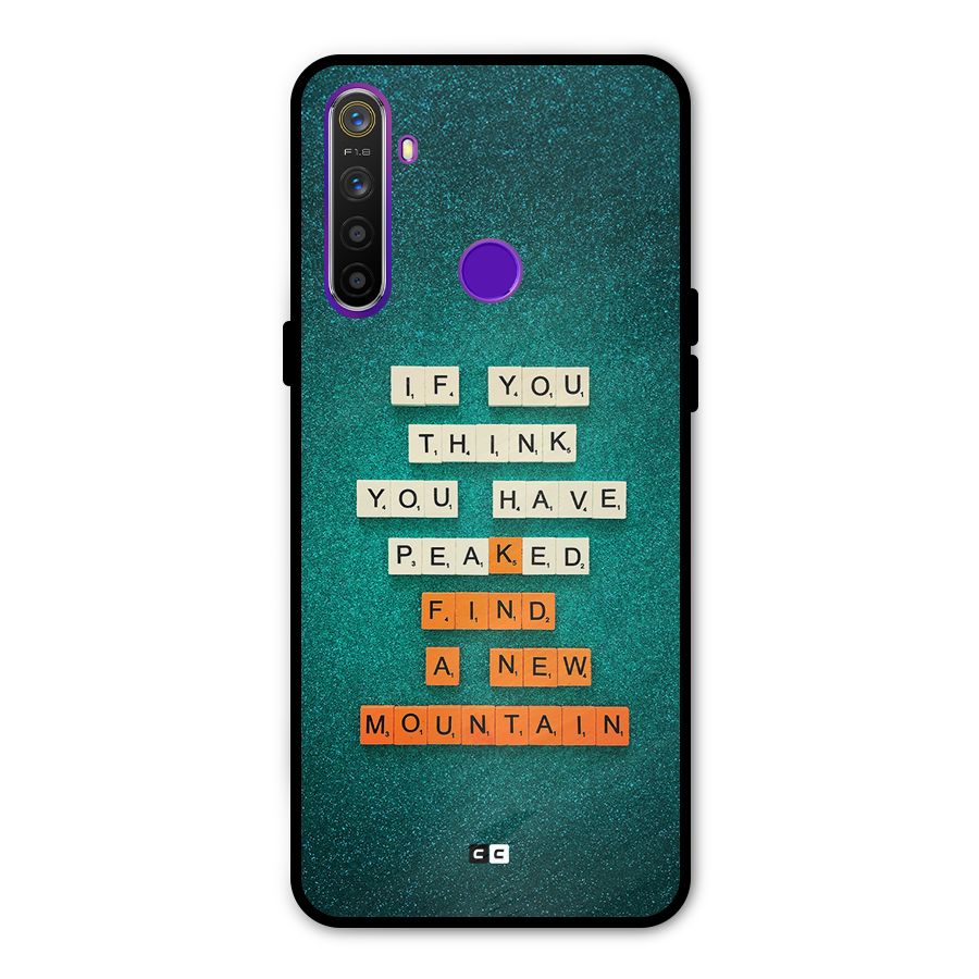 New Mountain Glass Back Case for Realme 5s