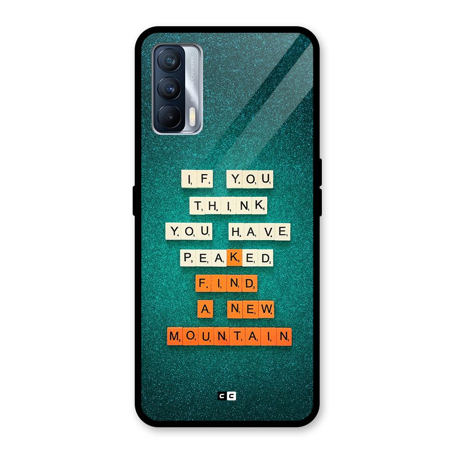 New Mountain Glass Back Case for Realme X7