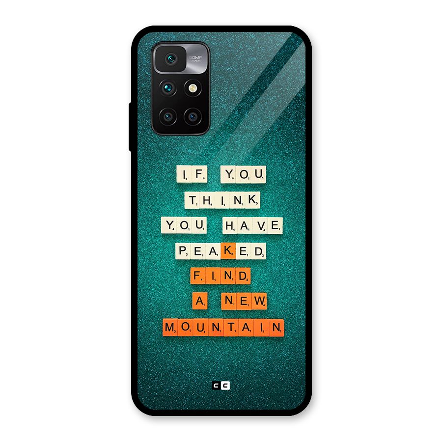 New Mountain Glass Back Case for Redmi 10 Prime