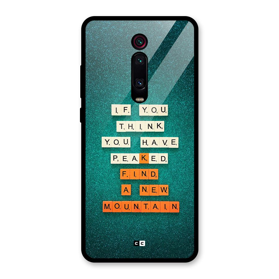 New Mountain Glass Back Case for Redmi K20
