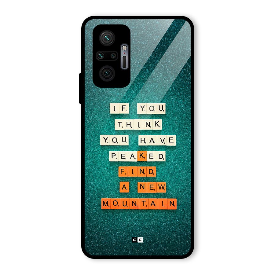 New Mountain Glass Back Case for Redmi Note 10 Pro Max