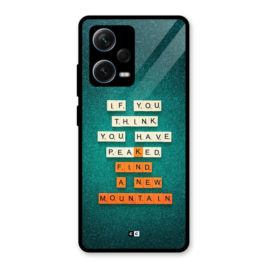 New Mountain Glass Back Case for Redmi Note 12 Pro Plus 5G