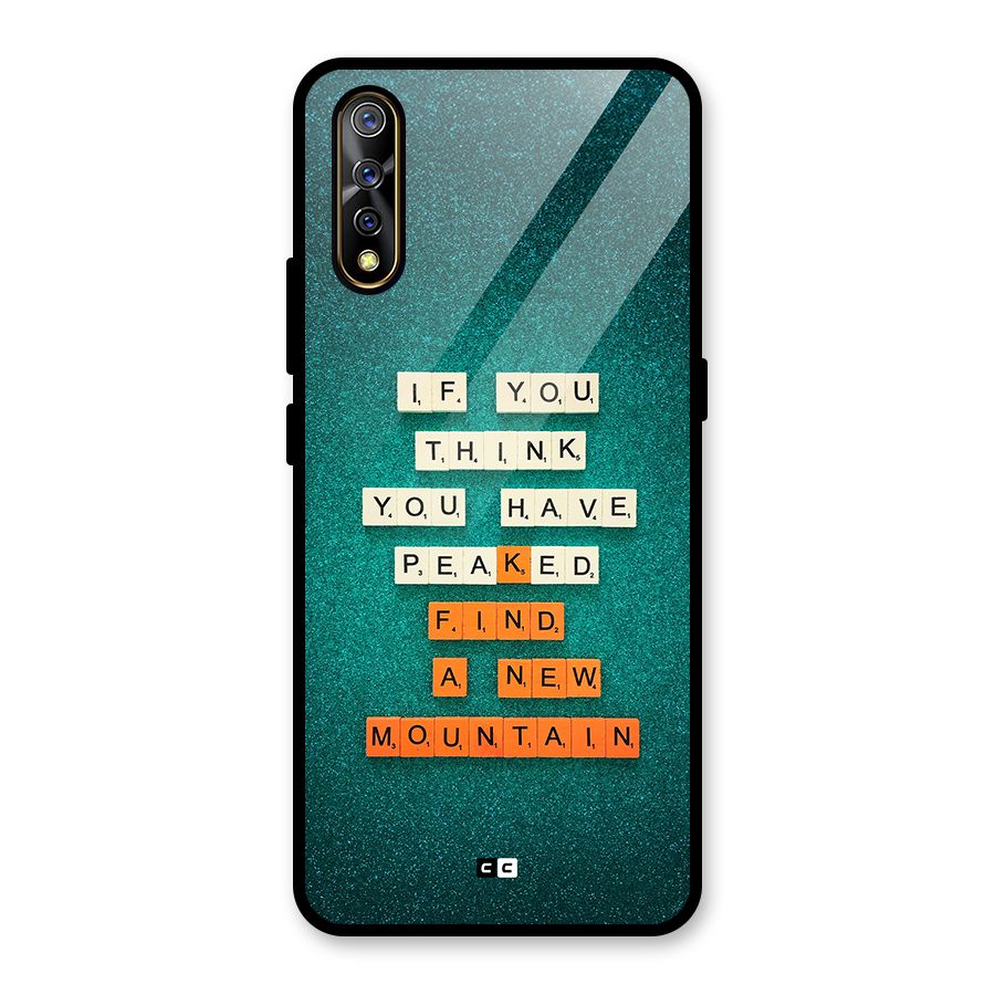 New Mountain Glass Back Case for Vivo S1