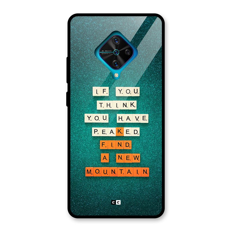 New Mountain Glass Back Case for Vivo S1 Pro