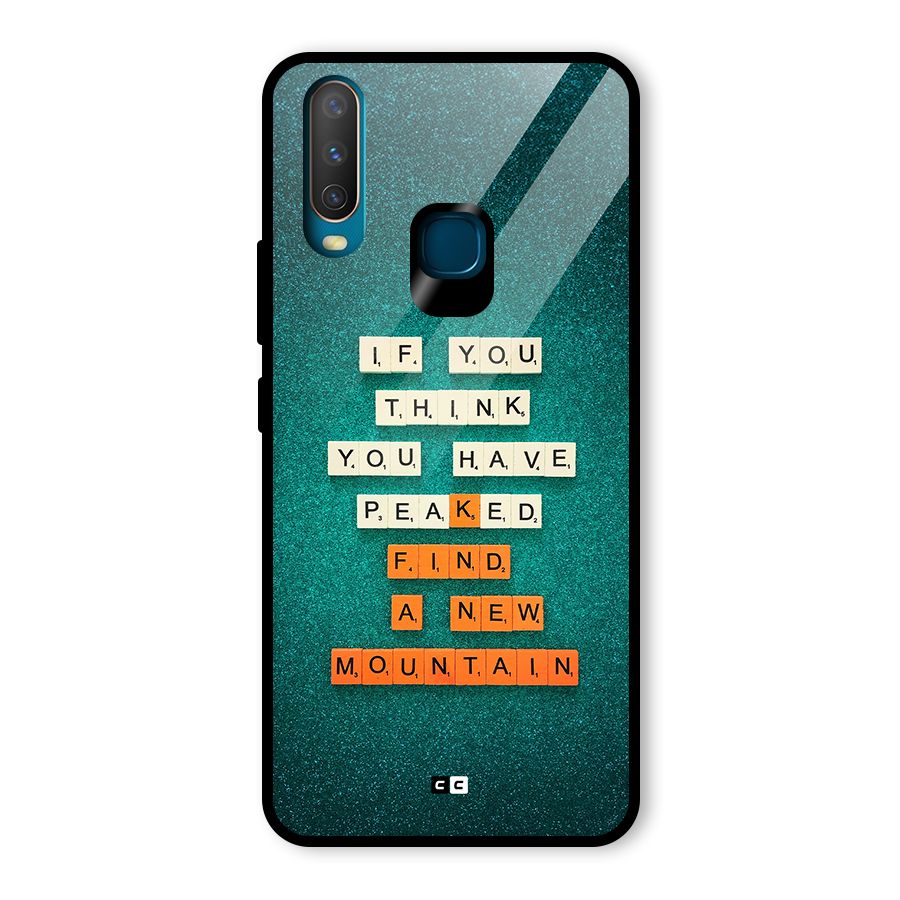 New Mountain Glass Back Case for Vivo U10