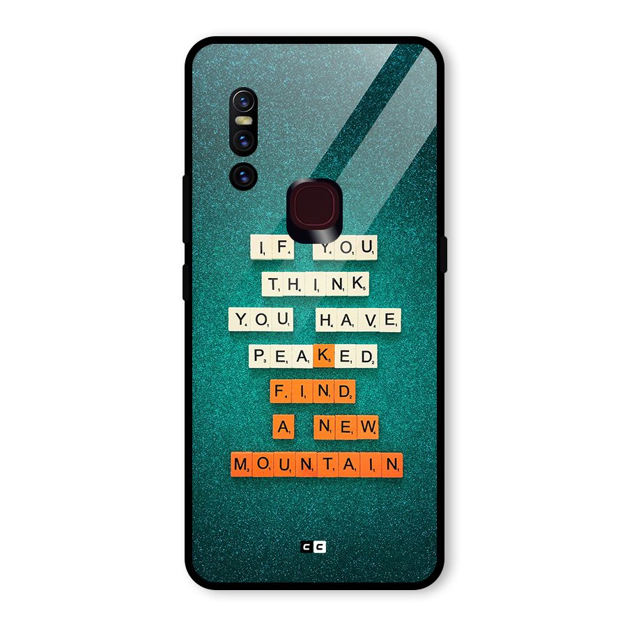 New Mountain Glass Back Case for Vivo V15