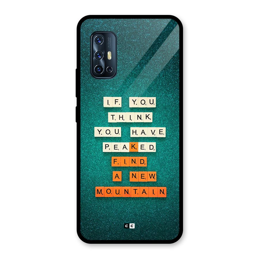 New Mountain Glass Back Case for Vivo V17