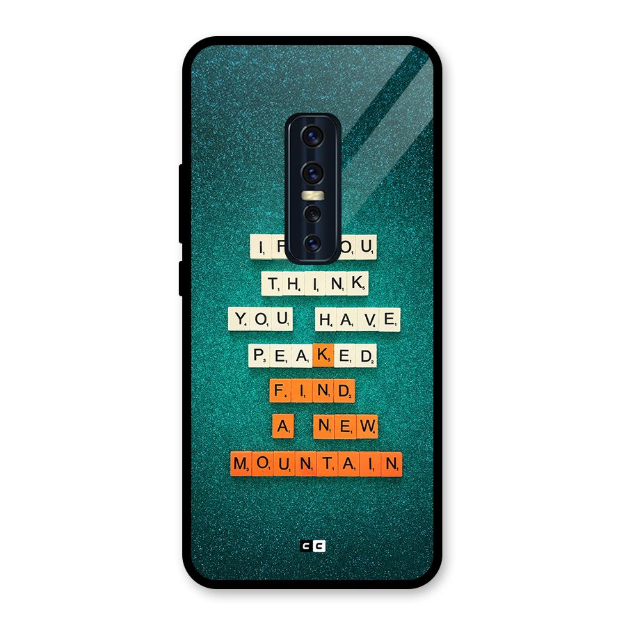 New Mountain Glass Back Case for Vivo V17 Pro