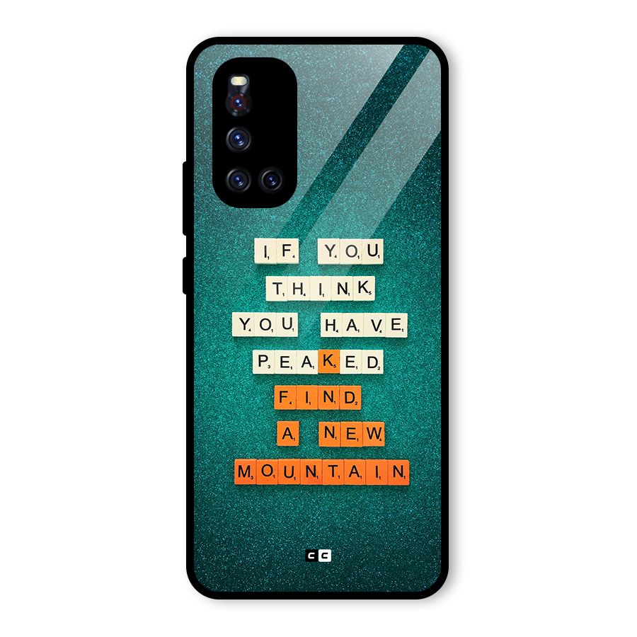 New Mountain Glass Back Case for Vivo V19