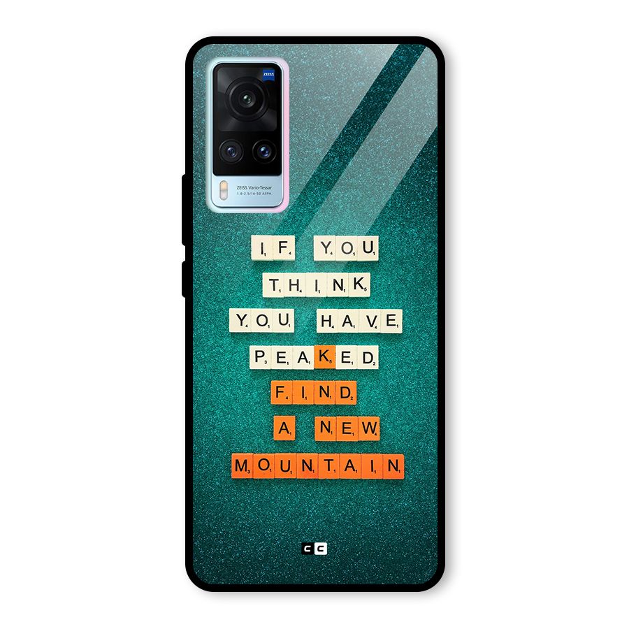 New Mountain Glass Back Case for Vivo X60