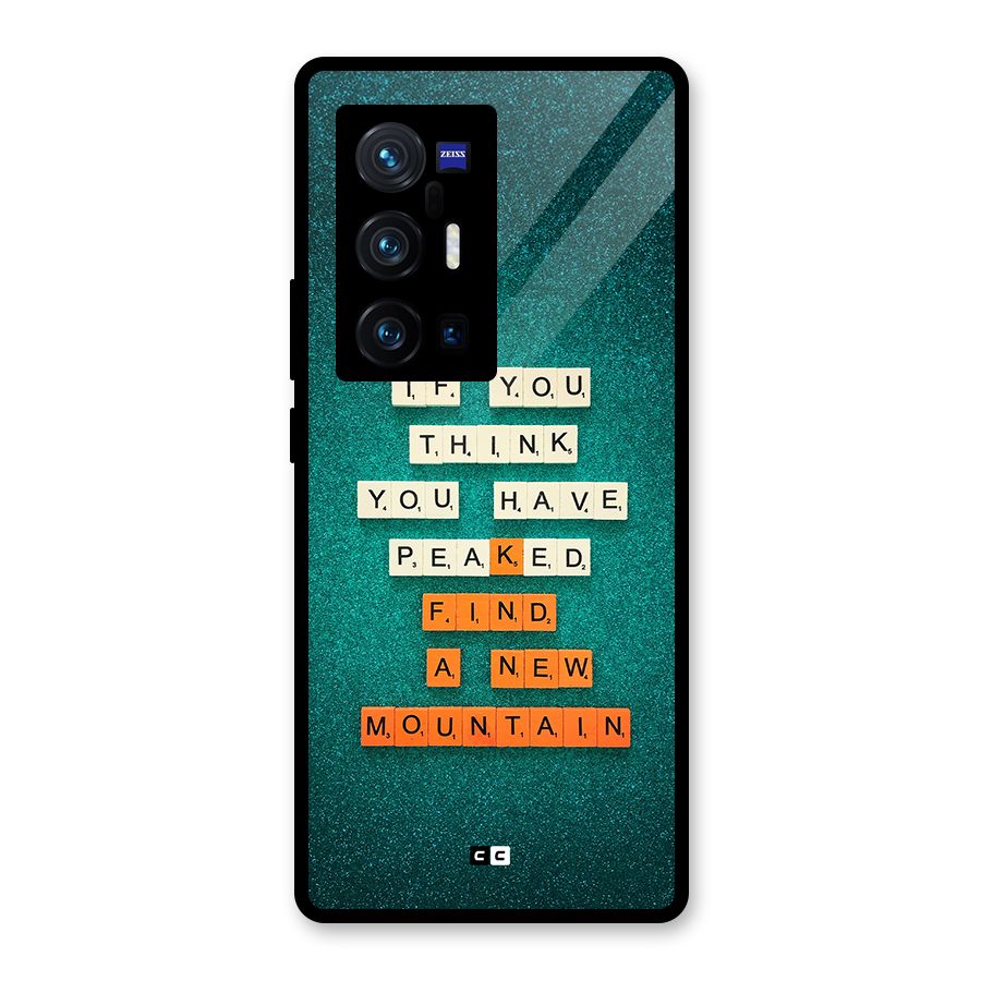 New Mountain Glass Back Case for Vivo X70 Pro Plus