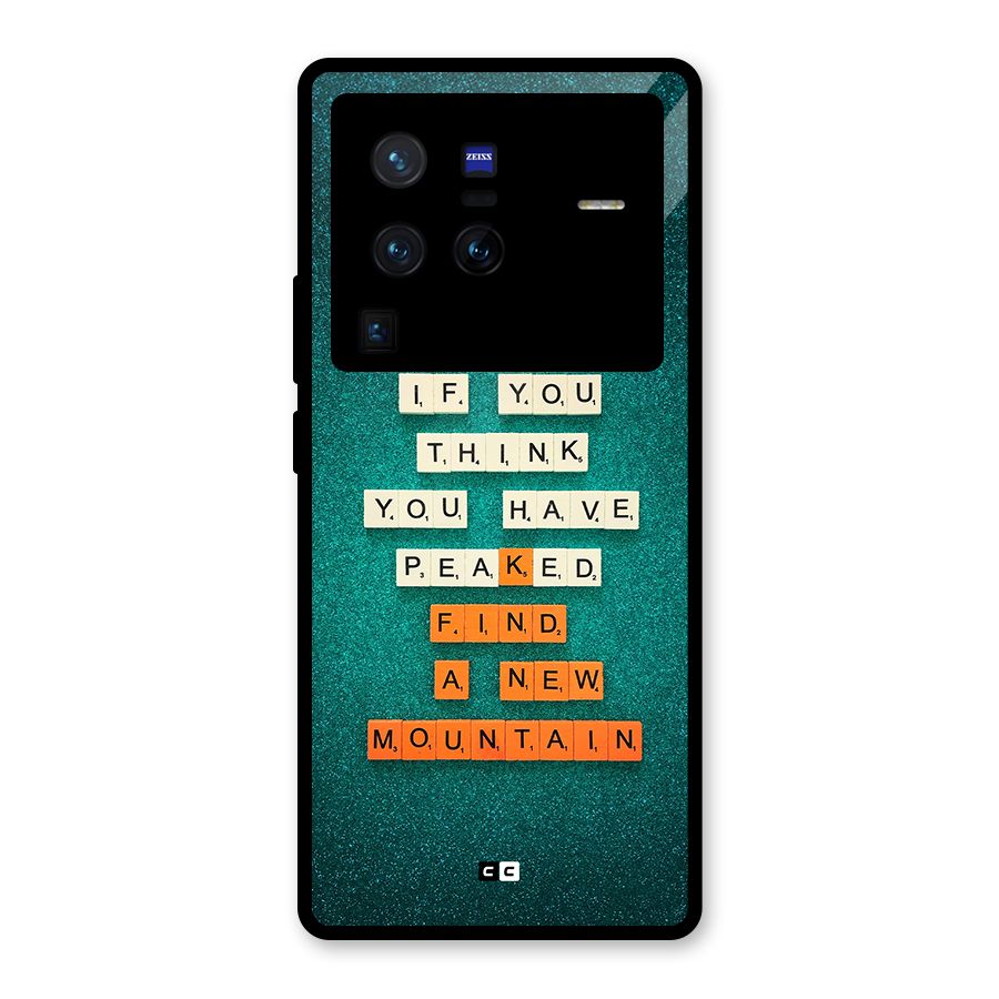 New Mountain Glass Back Case for Vivo X80 Pro
