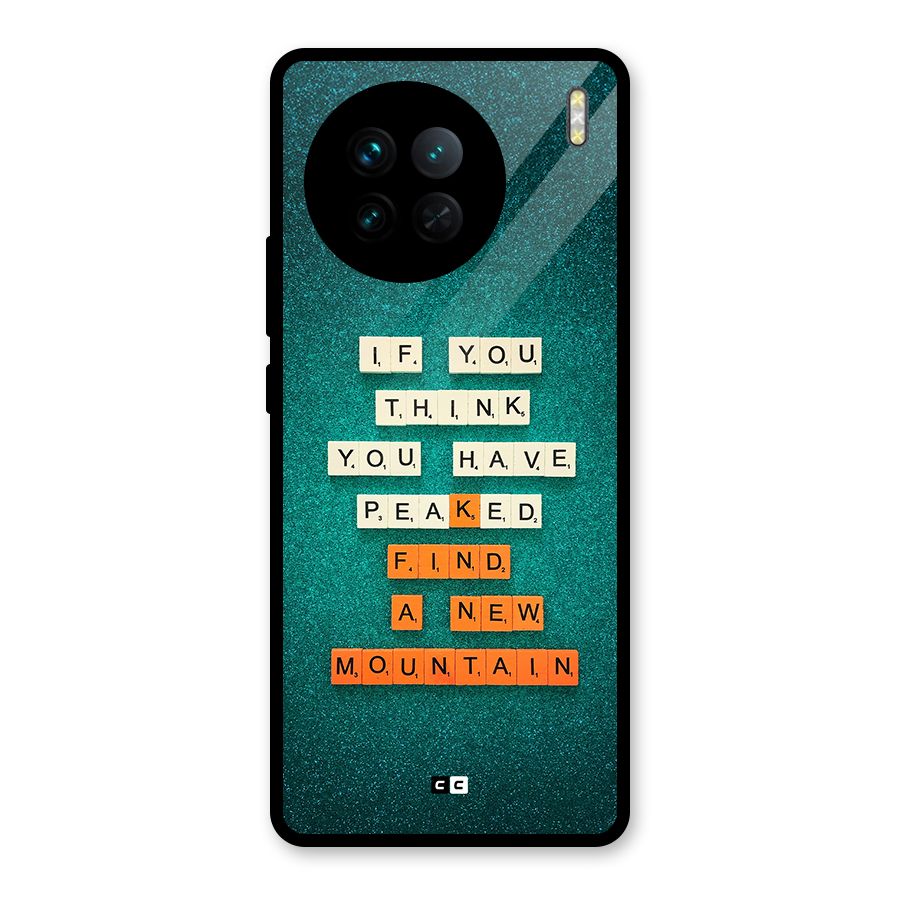 New Mountain Glass Back Case for Vivo X90