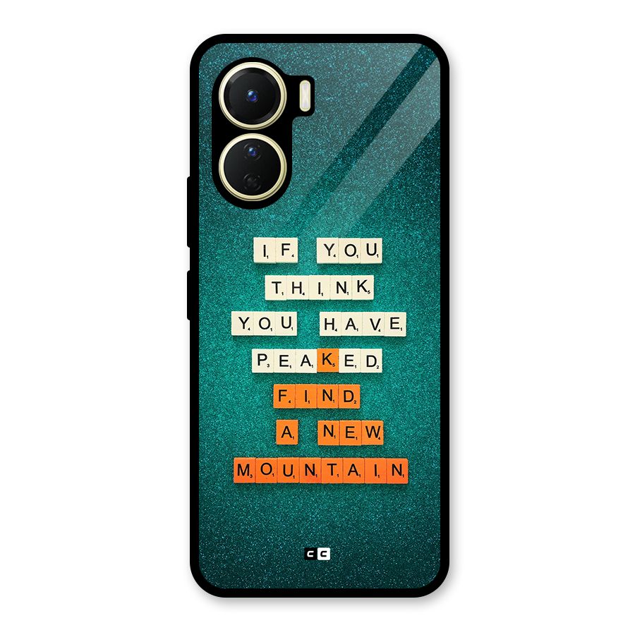 New Mountain Glass Back Case for Vivo Y16