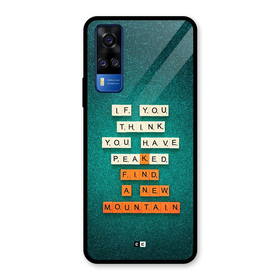 New Mountain Glass Back Case for Vivo Y31
