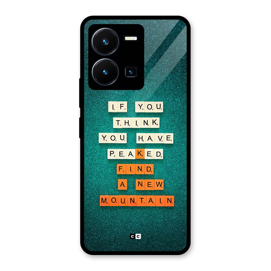 New Mountain Glass Back Case for Vivo Y35