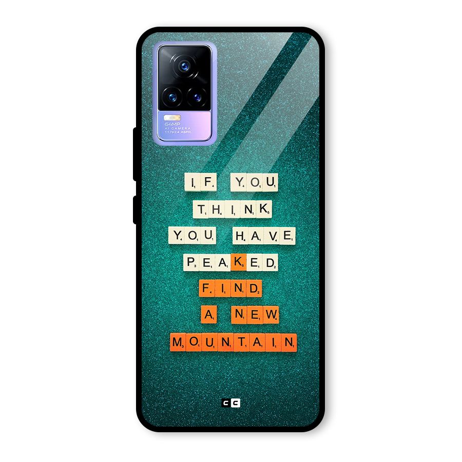New Mountain Glass Back Case for Vivo Y73