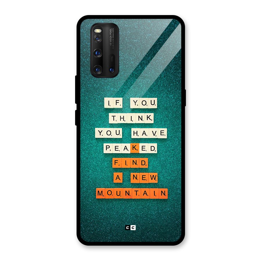 New Mountain Glass Back Case for Vivo iQOO 3