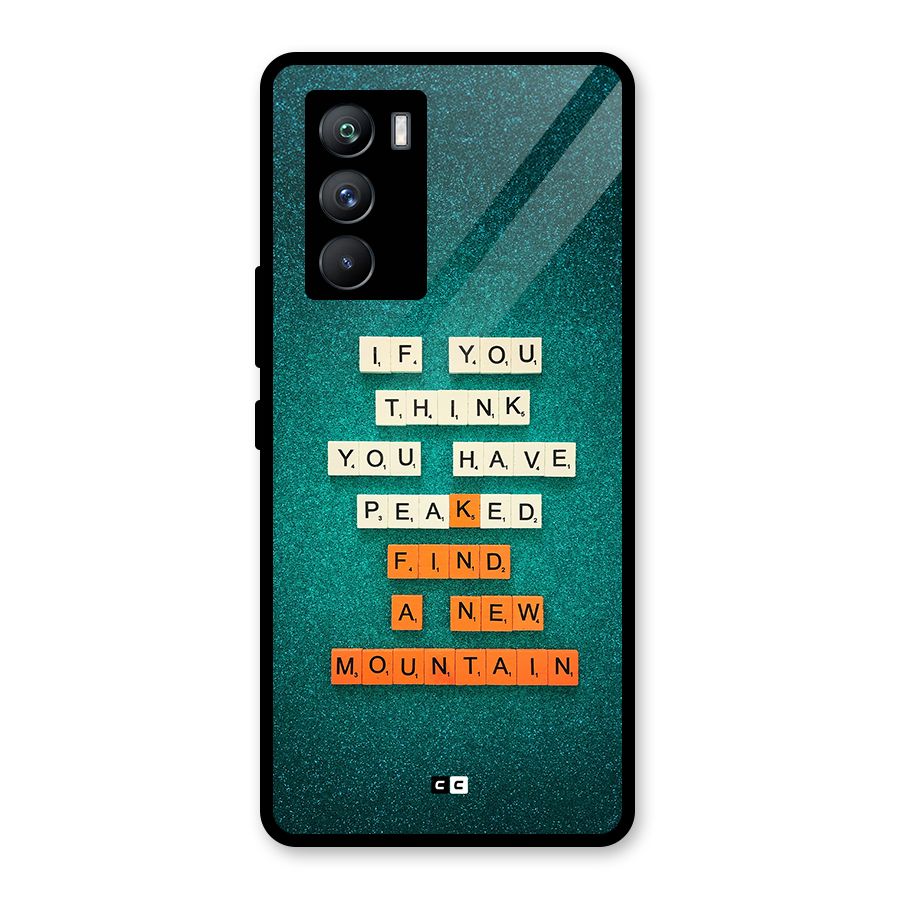 New Mountain Glass Back Case for Vivo iQOO 9 SE