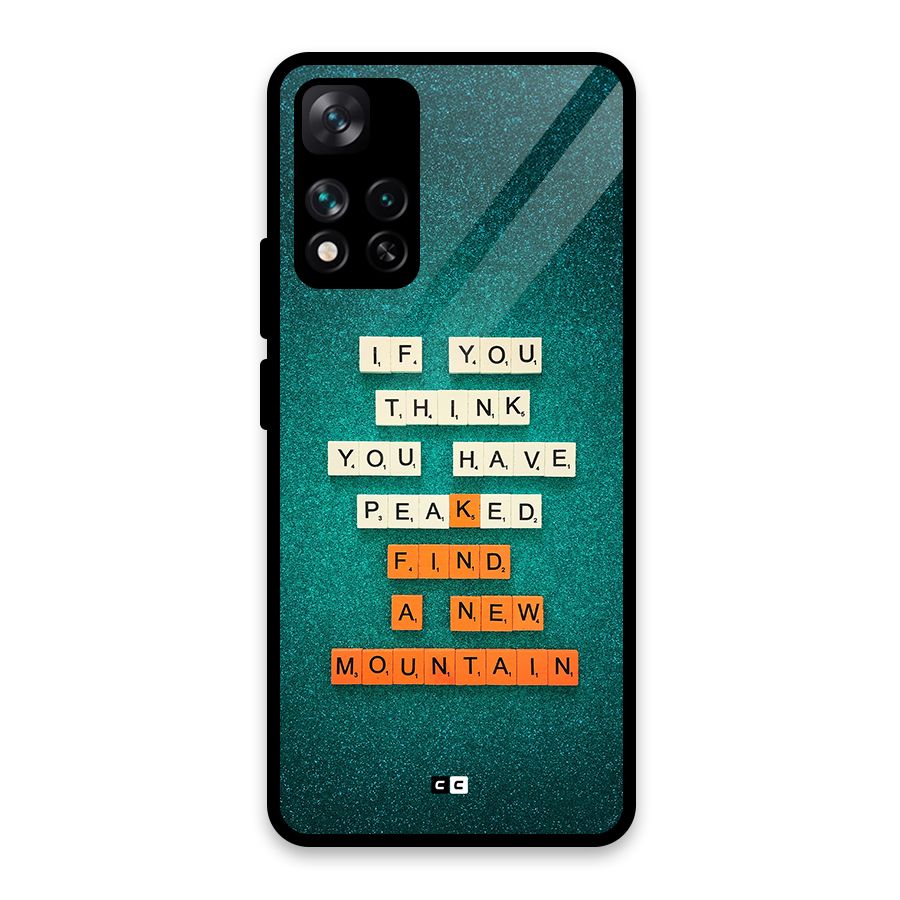 New Mountain Glass Back Case for Xiaomi 11i 5G