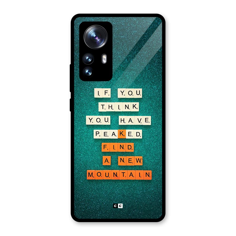 New Mountain Glass Back Case for Xiaomi 12 Pro