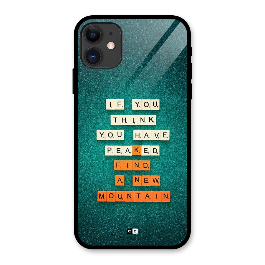 New Mountain Glass Back Case for iPhone 11