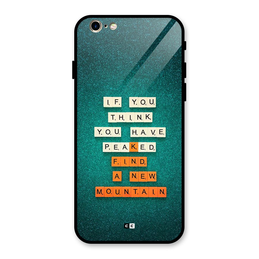 New Mountain Glass Back Case for iPhone 6 6S