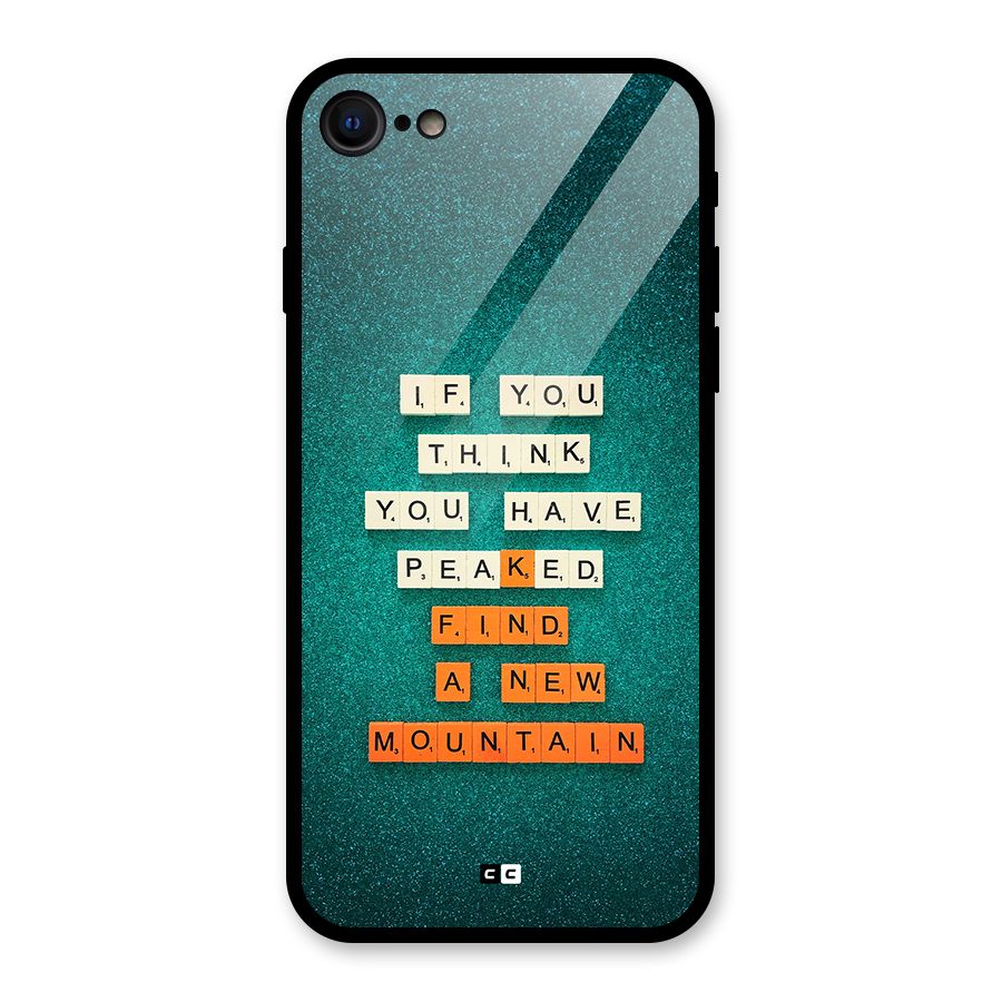 New Mountain Glass Back Case for iPhone 7
