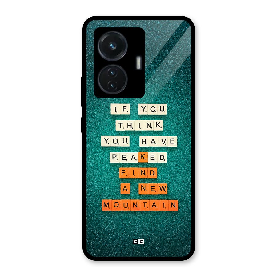 New Mountain Glass Back Case for iQOO Z6 44W
