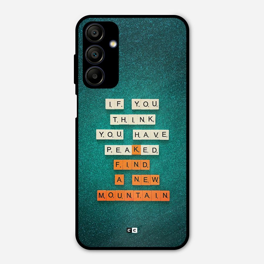 New Mountain Metal Back Case for Galaxy A15 5G