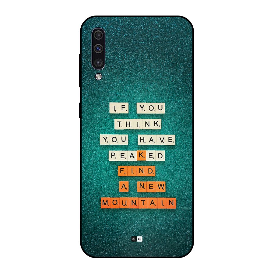 New Mountain Metal Back Case for Galaxy A50s