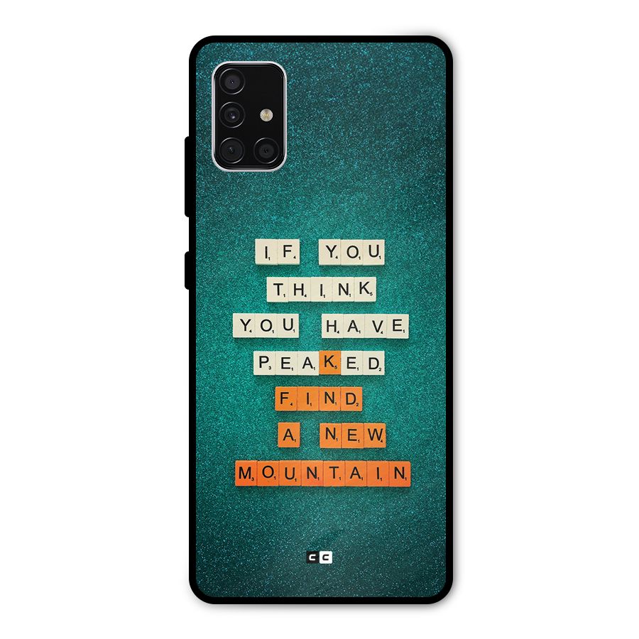 New Mountain Metal Back Case for Galaxy A51