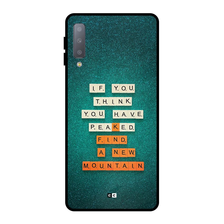 New Mountain Metal Back Case for Galaxy A7 (2018)