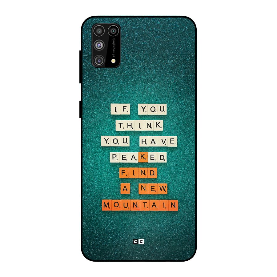 New Mountain Metal Back Case for Galaxy F41
