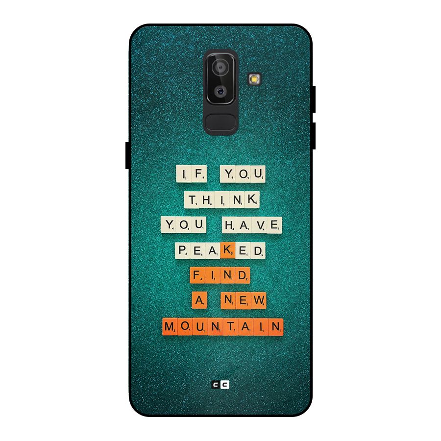 New Mountain Metal Back Case for Galaxy J8
